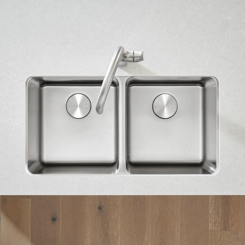 Blanco 442768: Formera Collection 33" Undermount 50/50 Double Bowl Kitchen Sink Blanco 442768: Formera Collection 33" Undermount 50/50 Double Bowl Kitchen Sink