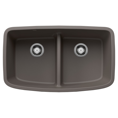 Blanco 443126: Valea Equal Double Low Divide Sink - Volcano Gray