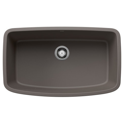 Blanco 443128: Valea Super Single Bowl Sink - Volcano Gray