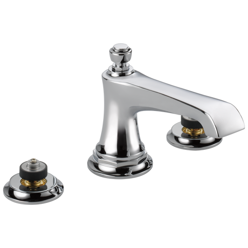 Brizo Rook 65360LF-PNLHP Widespread Lavatory Faucet - Less Handles Polished Nickel 1.5GPM