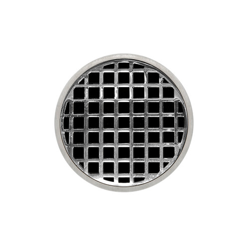 Infinity Drain 5" Round RQD 5-2I PS Center Drain Kit: Polished Stainless