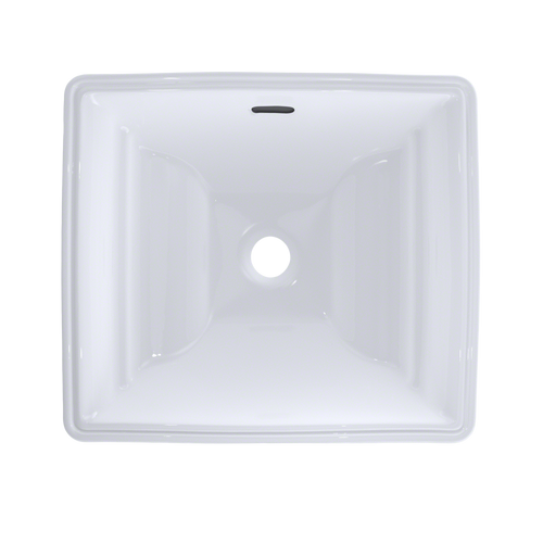 Toto Aimes Rectangular Undermount Bathroom Sink With CeFiONtect, Cotton White Toto Aimes Rectangular Undermount Bathroom Sink With CeFiONtect, Cotton White