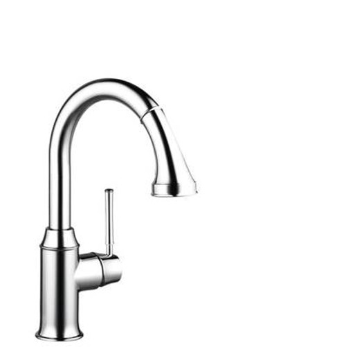 Hansgrohe 04216800 TalisC Prep Kitchen Faucet STEEL OPTIK