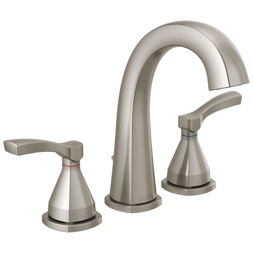 Delta Stryke: Widespread Faucet Stainless