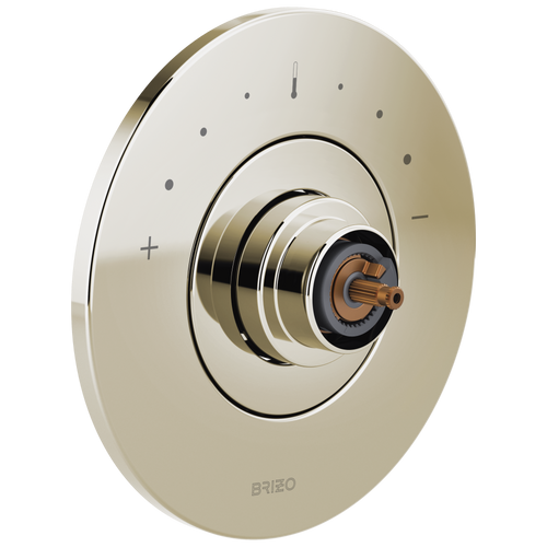 Brizo Litze T66T035-PNLHP Sensori Thermostatic Valve Trim - Less Handle in Polished Nickel Finish