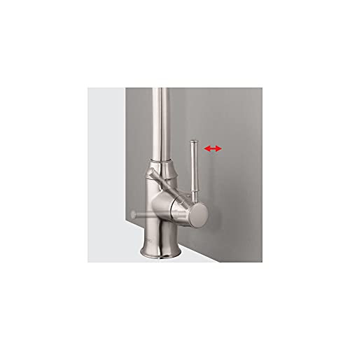 Hansgrohe 04215000 Talis C High Arc Kitchen Faucet, 2-Spray Pull-Down, 1.75 GPM in Chrome