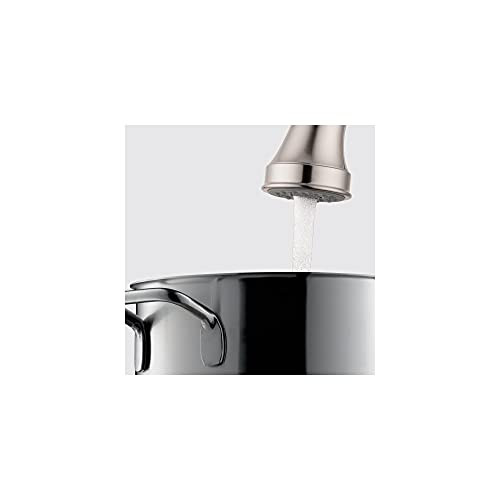 Hansgrohe 04215000 Talis C High Arc Kitchen Faucet, 2-Spray Pull-Down, 1.75 GPM in Chrome