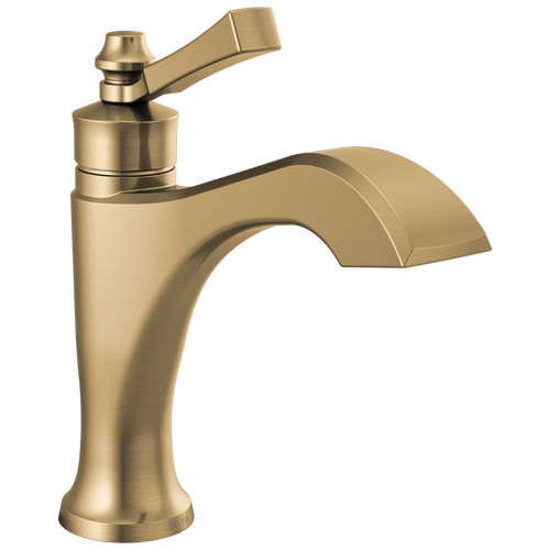 Delta Dorval 556-CZMPU-DST Single Handle Bathroom Faucet in Champagne Bronze Finish