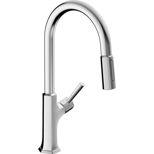 Hansgrohe 4827000 Locarno High Arc Kitchen Faucet, 2-Spray Pull-Down with sBox, 1.75 GPM in Chrome