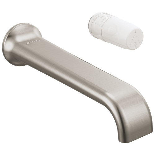 Brizo Allaria T65767LF-NKLHP-ECO Two-Hole, Single-Handle Wall Mount Lavatory Faucet - Less Handle 1.2 GPM in Luxe Nickel Finish