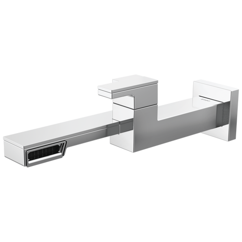 Brizo T65722LF-PC Frank Lloyd Wright Single-Handle Wall Mount Lavatory Faucet 1.2 GPM: Chrome