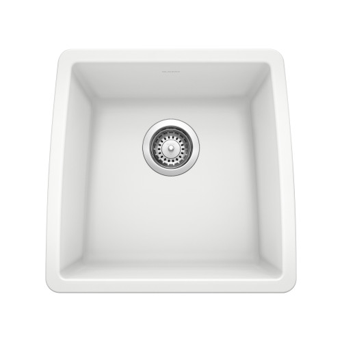 Blanco 440082 Performa Silgranit II Single Bowl - Metallic Gray Undermount Kitchen Sink