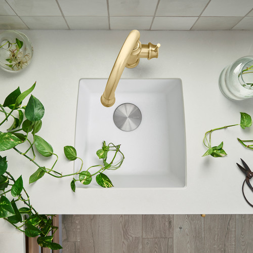 Blanco 440081 Performa Silgranit II Single Bowl - White Undermount Kitchen Sink Blanco 440081 Performa Silgranit II Single Bowl - White Undermount Kitchen Sink