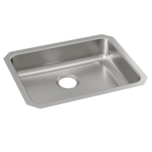 Elkay Lustertone Classic Stainless Steel 23-1/2" x 18-1/4" x 5-3/8" Single Bowl Undermount ADA Sink