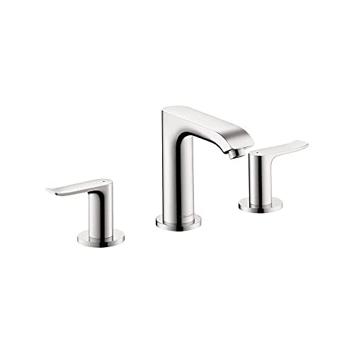 Hansgrohe 31083821  Metris Widespread Faucet in Brushed Nickel Brushed Nickel