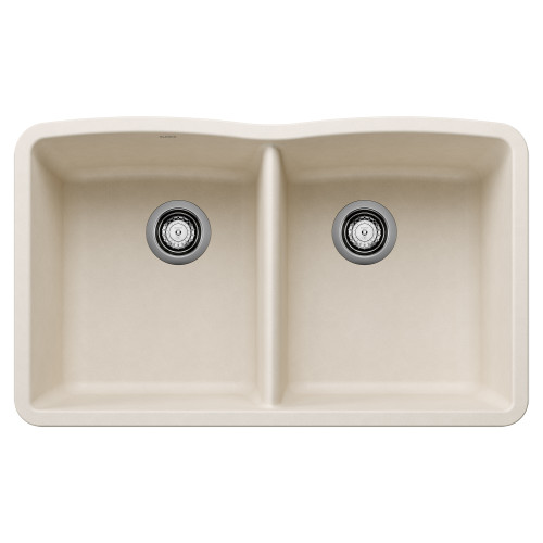 Blanco 443068: Diamond Equal Double Bowl Sink - Soft White