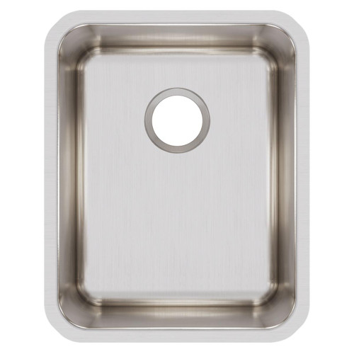 Elkay Lustertone Classic Stainless Steel, 16-1/2" x 20-1/2" x 9-7/8" Single Bowl Undermount Sink