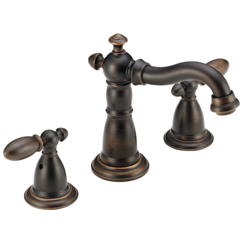 Delta Victorian 35955-RB-DST Two Handle Widespread Bathroom Faucet in Venetian Bronze Finish