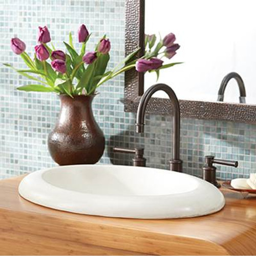 Native Trails NSL2115-P Cuyama Bathroom Sink: Pearl