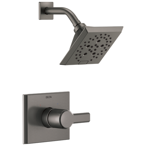 Delta Pivotal T14299-KS-PR Monitor 14 Series HOkinetic Shower Trim in Lumicoat Black Stainless Finish