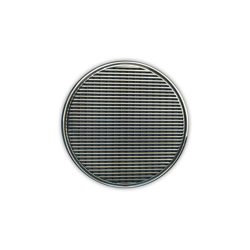 Infinity Drain 5" Round RWD 5-2P PS Center Drain Kit: Polished Stainless