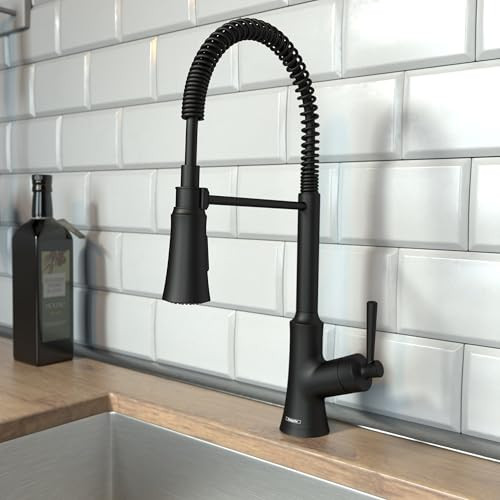 Hansgrohe 04792670 Joleena Semi-Pro Kitchen Faucet, 2-Spray, 1.75 GPM in Matte Black