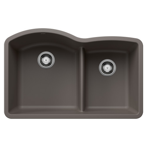 Blanco 443102: Diamond 1-3/4 Low Divide Sink - Volcano Grey