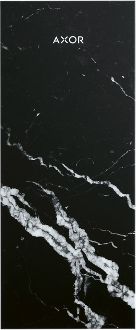 AXOR 47914000 MyEdition Plate 245 Marble Nero Marquina