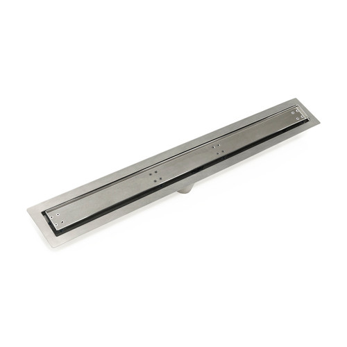 Infinity Drain 32" FFTIF 6532 PS Linear Drain Kit: Polished Stainless