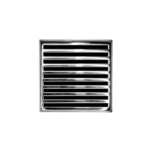 Infinity Drain 5" x 5" NDB 5-S PS Center Drain Kit: Polished Stainless