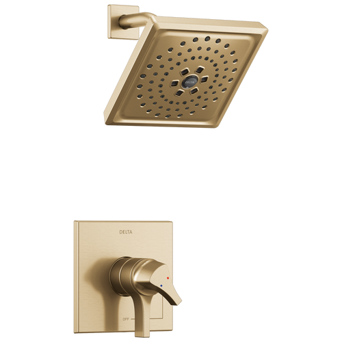 Delta Zura: Monitor 17 Series H2Okinetic Shower Trim Champagne Bronze