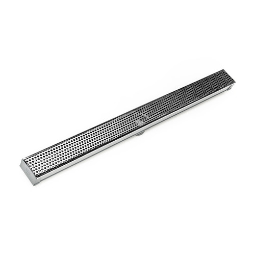 Infinity Drain 60" SDG 6560 PS Linear Drain Kit: Polished Stainless