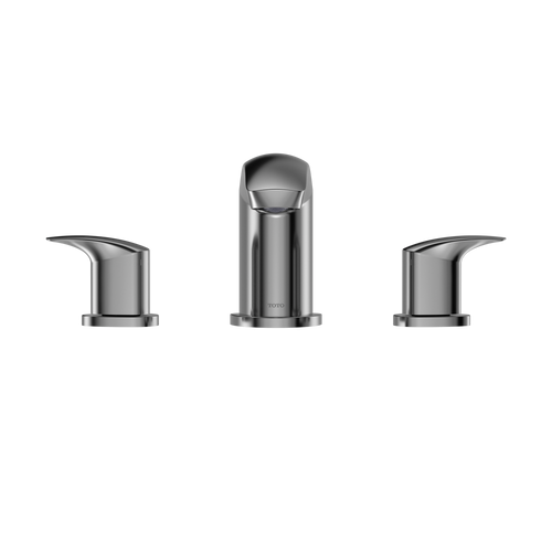 Toto GM Two-Handle Deck-Mount Roman Tub Filler Trim, Polished Chrome - TBG09201U#CP