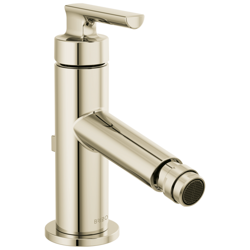 Brizo 68106-PN Frank Lloyd Wright Single-Handle Bidet Faucet: Polished Nickel