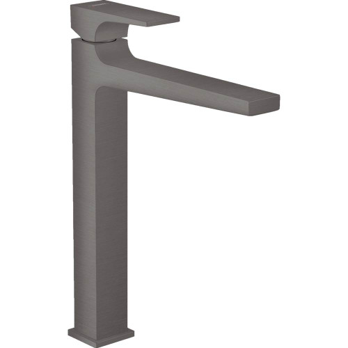 Hansgrohe 32513341 Metropol Single-Hole Faucet 260 with Lever Handle, 1.2 GPM in Brushed Black Chrome