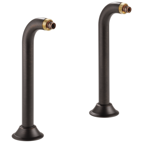 Brizo RP73765RB Traditional Deck Mount Tub Filler Risers: Venetian Bronze