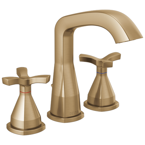 Delta Stryke 357766-CZMPU-DST Widespread Faucet in Champagne Bronze Finish