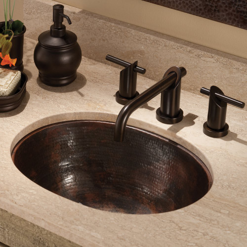 Native Trails CPS248 OVAL: Hammered Copper Bathroom Sink: Antique Native Trails CPS248 OVAL: Hammered Copper Bathroom Sink: Antique