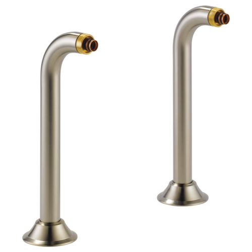 Brizo RP73765BN Traditional Deck Mount Tub Filler Risers: Brushed Nickel