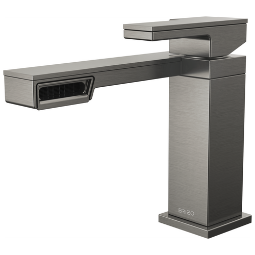 Brizo 65022LF-SL Frank Lloyd Wright Single-Handle Lavatory Faucet 1.2 GPM: Luxe Steel