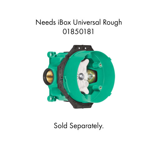 AXOR 39414821 Citterio Pressure Balance Trim in Brushed Nickel