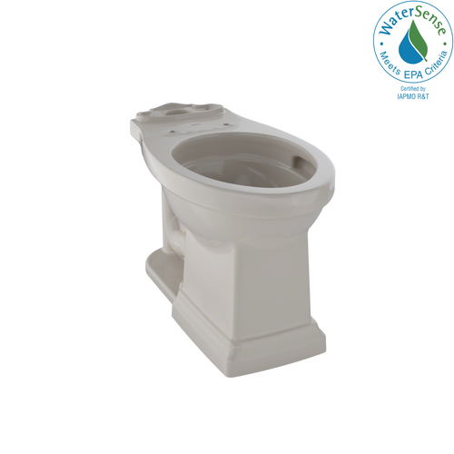 TOTO Promenade II Universal Height Toilet Bowl with CeFiONtect - Bone - C404CUFG#03