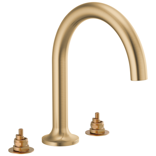 Brizo Odin T67375-GLLHP Roman Tub Faucet - Less Handles in Luxe Gold Finish