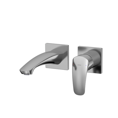 Toto GM 1.2 GPM Wall-Mount Single-Handle Bathroom Faucet with COMFORT GLIDE Technology, Polished Chrome - TLG09307U#CP