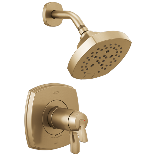Delta Stryke: 17 Thermostatic Shower Only Champagne Bronze