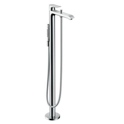 Hansgrohe 31432001 Metris Freestanding Tub Filler Trim with 1.75 GPM Handshower in Chrome