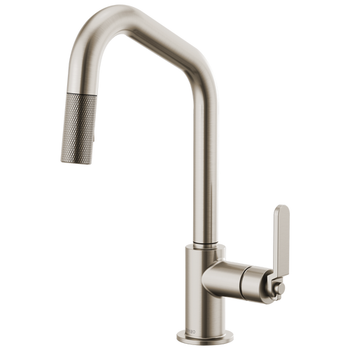 Brizo Litze 63243LF-BLGL Articulating Faucet with Knurled Handle Matte Black/Luxe Gold