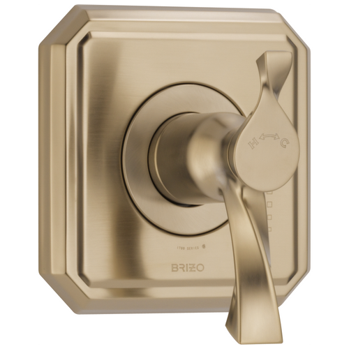 Brizo Virage T60230-GL Tempassure Thermostatic Shower Only Trim Luxe Gold