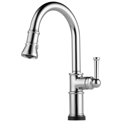 Brizo 64025LF-PN Artesso Single Handle Pull-down Kitchen Faucet With Smarttouch(r) Technology Polished Nickel