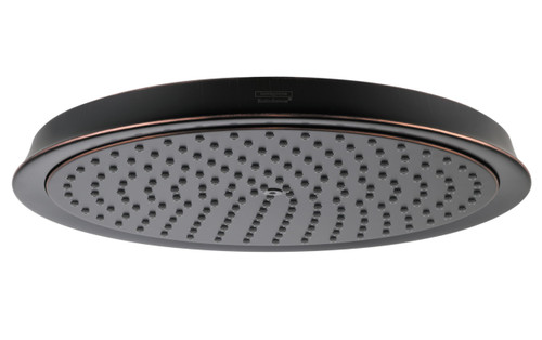 Hansgrohe 27367921 Raindance Classic Shower Head 240 1-Jet, 1.75 GPM in Rubbed Bronze